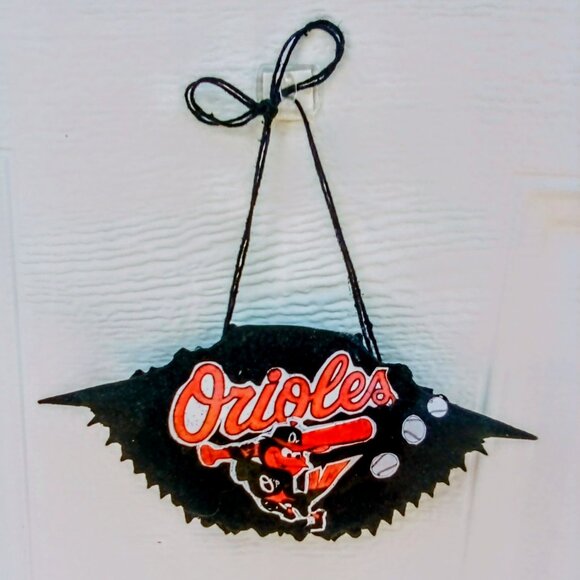 Kay's Krafts Other - Orioles Crabshell Glitter Ornament